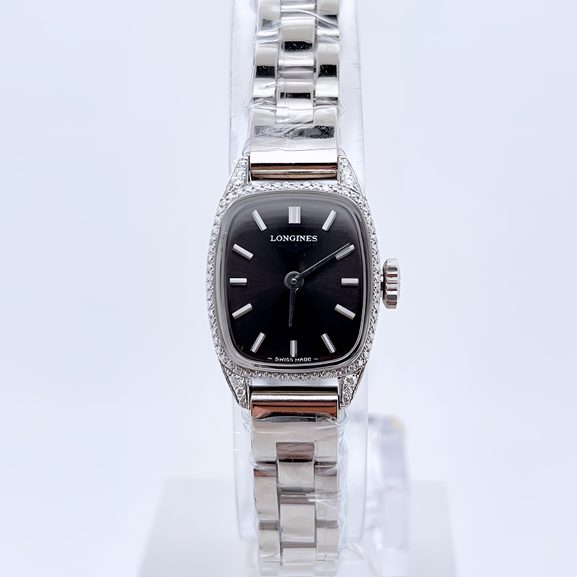 95新 Longines/浪琴 手动机械后钻15*17.5mm/公价32999/w11692
