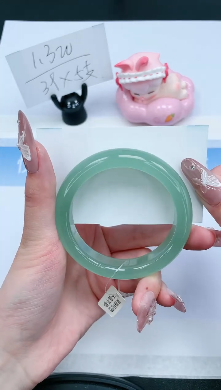 【闪购商品】石英质玉未镶嵌手镯104-55.3