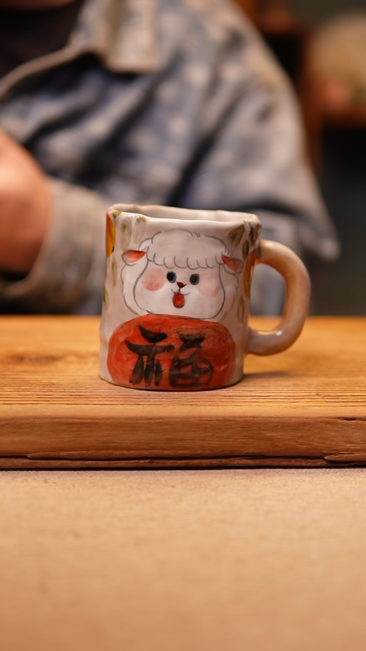 @@陶园瓷舍@@纯手工手绘@高温釉下彩