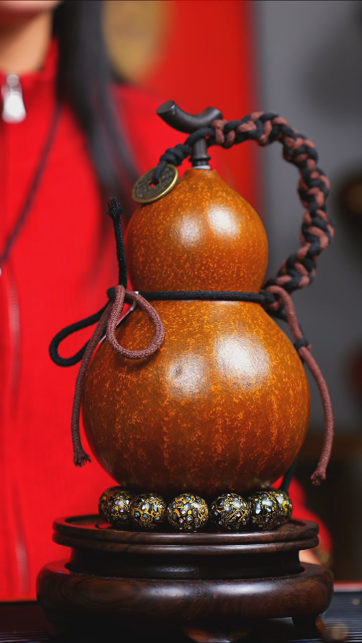 【闪购商品】JP144过年礼臻选大漆酒葫芦