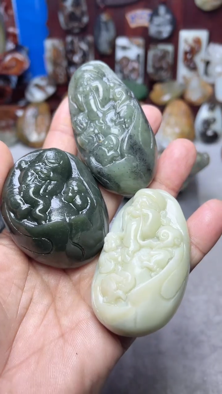 【闪购商品】和田玉把件未镶嵌3