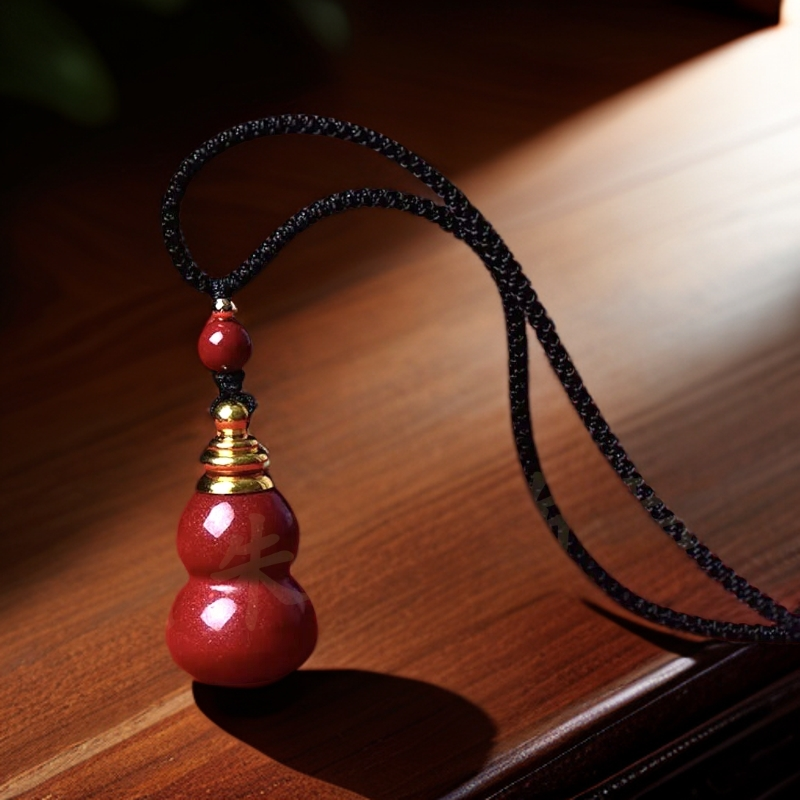 含辰砂工艺品正品保真高含量紫金砂砂葫芦吊坠钥匙挂件葫芦吊坠