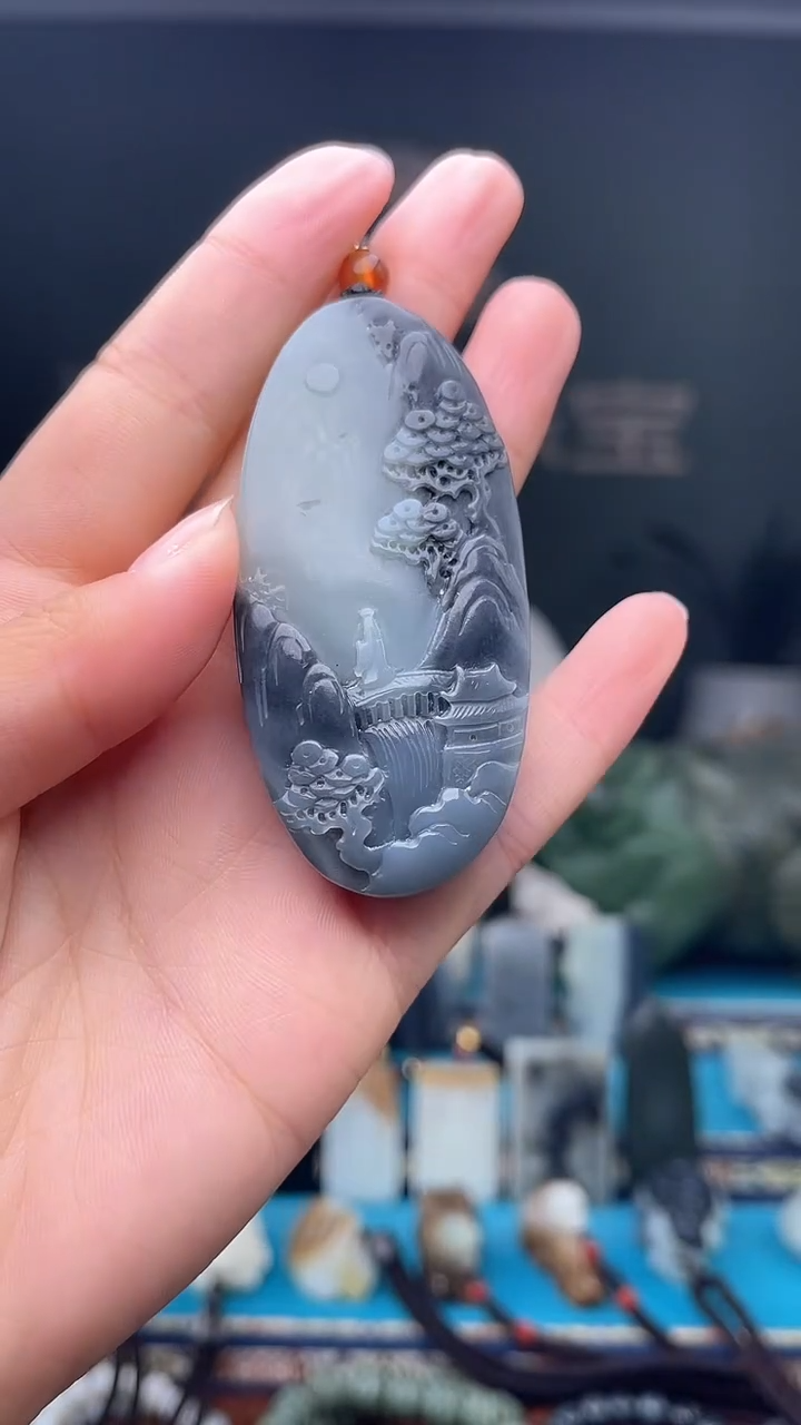 未镶嵌和田玉挂件1