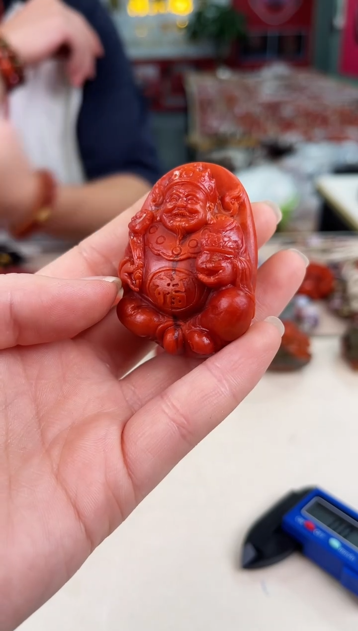 未镶嵌雕刻吊坠南红玛瑙糖*（多样式发其一）