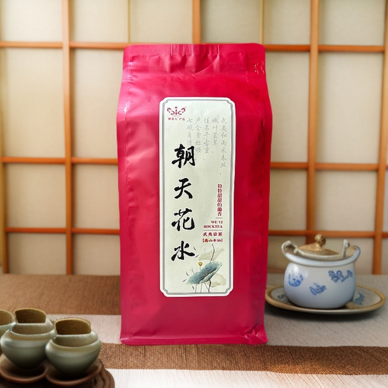 【解茶人】朝天花水2025年花香武夷岩茶乌龙茶清香大红袍200克袋装