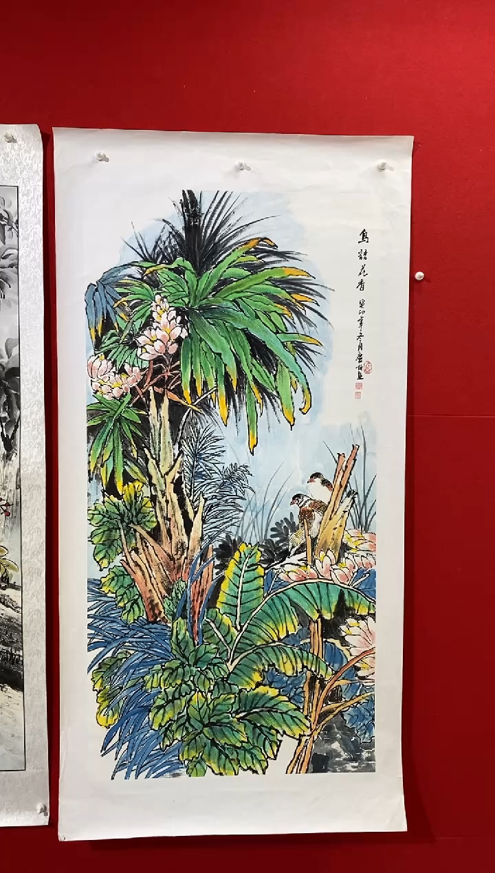 国画LQY丹李庆友老师作品