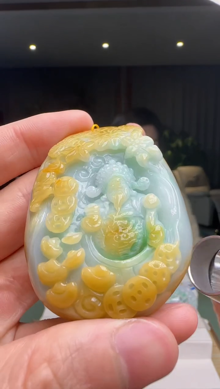 【闪购商品】翡翠颈饰未镶嵌DY@@960Q3J15990