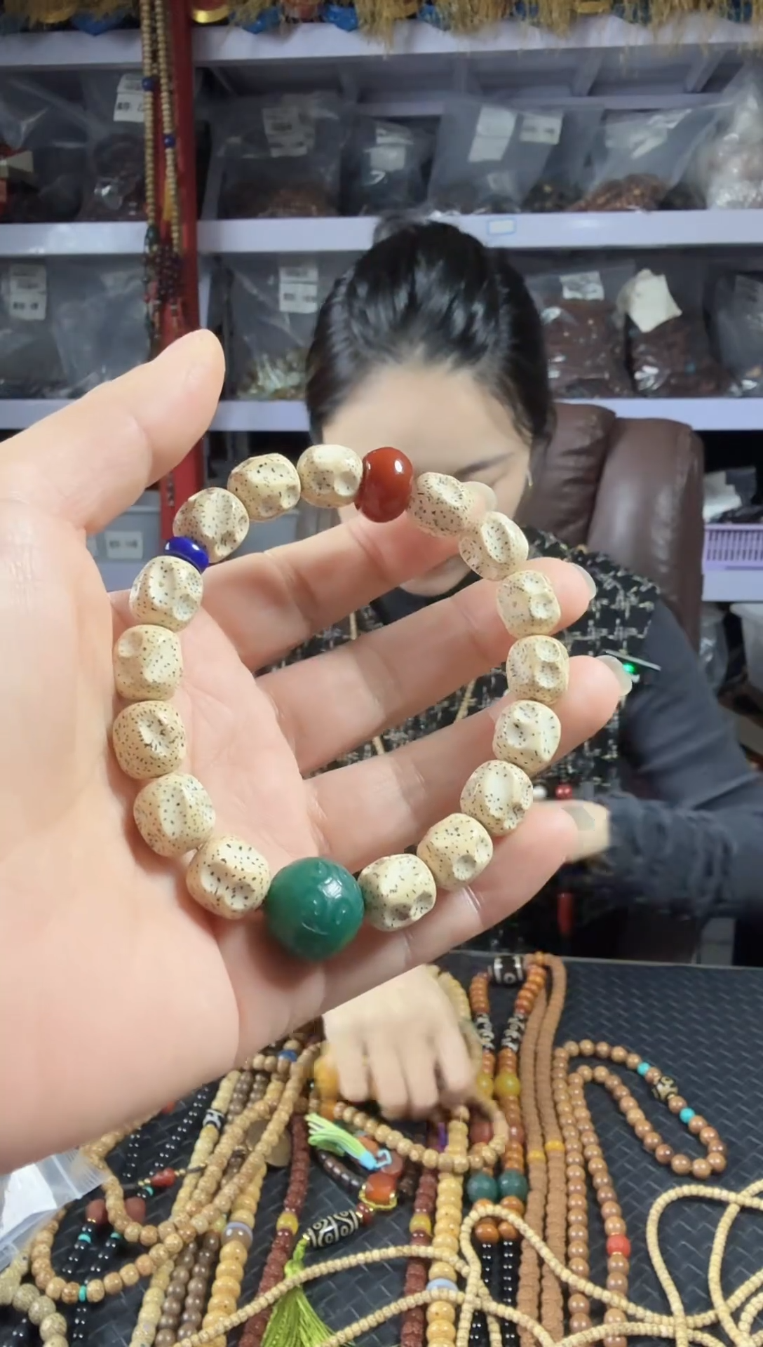 手串星月菩提老陈籽无相手串