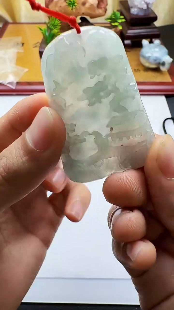 吊坠(不含链)未镶嵌翡翠1