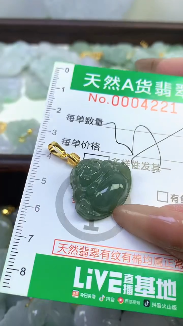 颈饰未镶嵌翡翠未镶嵌纯天然A货翡翠