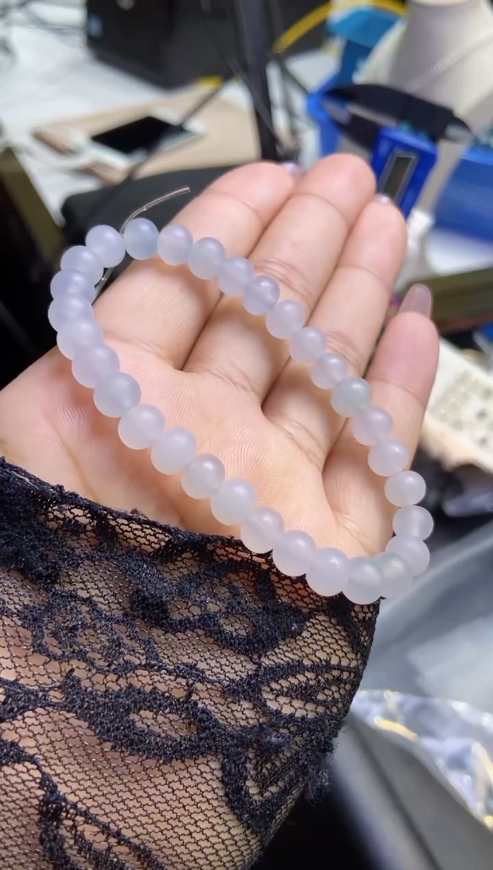 【闪购商品】定制翡翠未镶嵌手串4