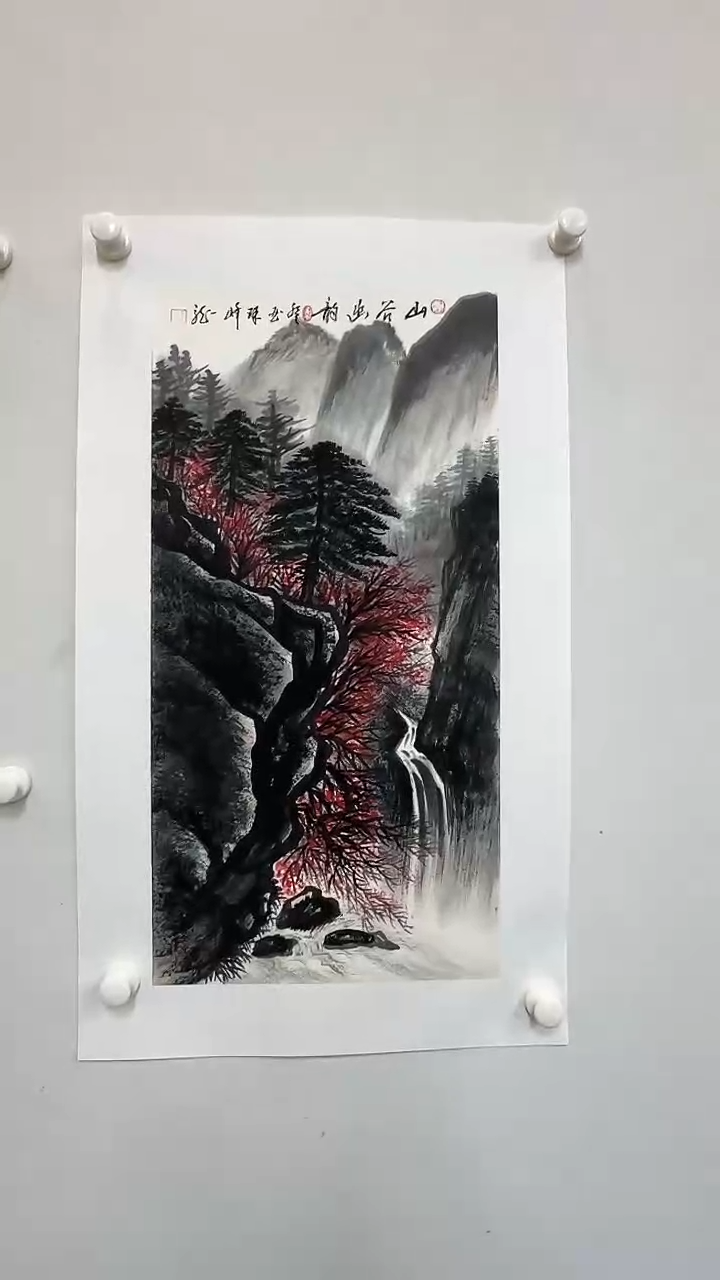 【闪购商品】国画孙来通国画山水2平尺