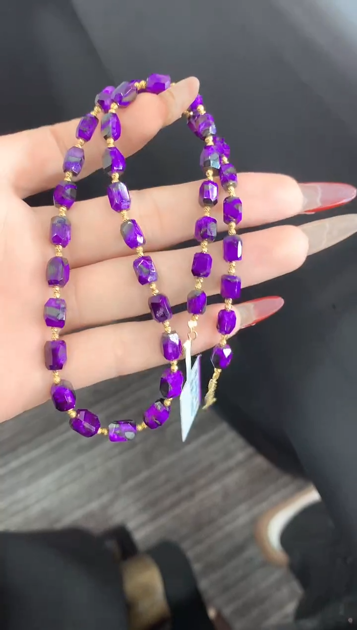 【闪购商品】苏纪石（舒俱来）.18K金镶嵌舒俱来项链