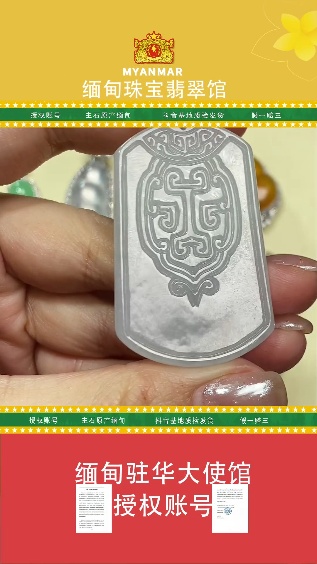 【闪购商品】翡翠颈饰未镶嵌多样性发其一MDG-ACYX19