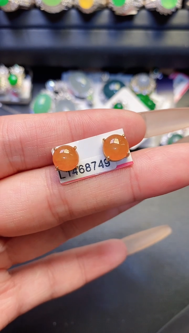 银S925镶嵌戒指翡翠天然