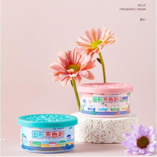 3925    办公室香膏室内家用卫生间空气清新持久固体香膏