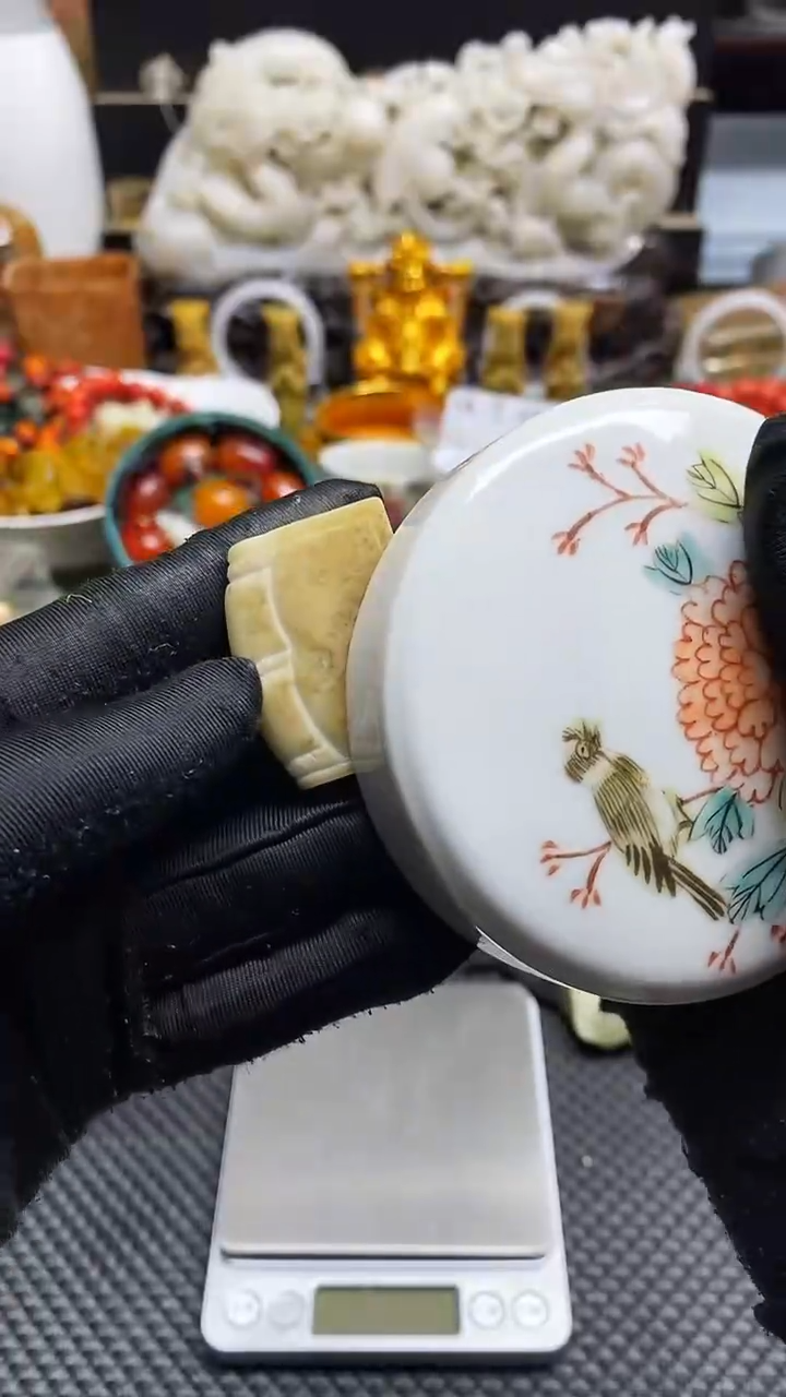 【闪购商品】瓷片瓷器瓷片 摆件1个