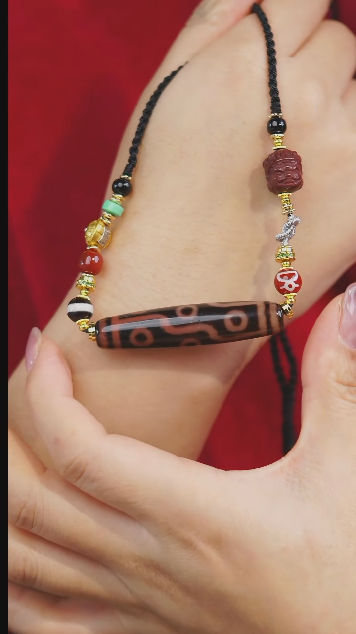 【闪购商品】玛瑙/玉髓项链未镶嵌多样性发一