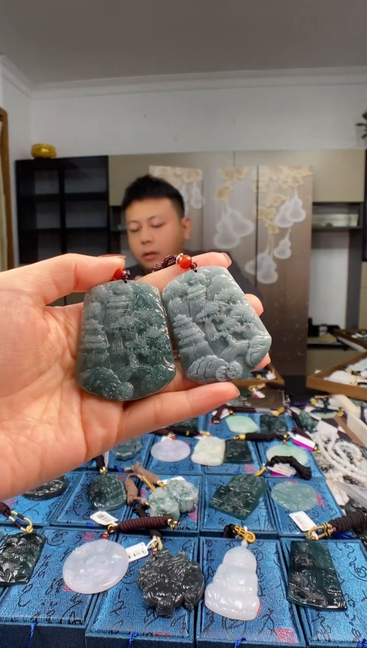 颈饰未镶嵌翡翠多样性发其一