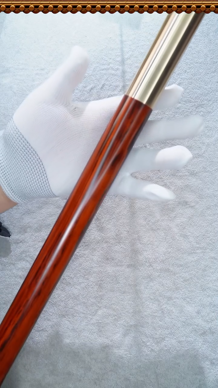 把件小叶紫檀金箍棒摆件55*3.0 XYZT100