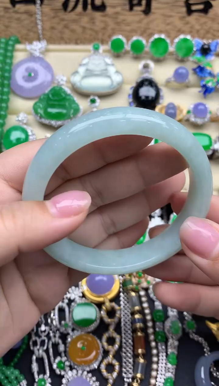 【闪购商品】翡翠手镯未镶嵌157-中国好珍宝