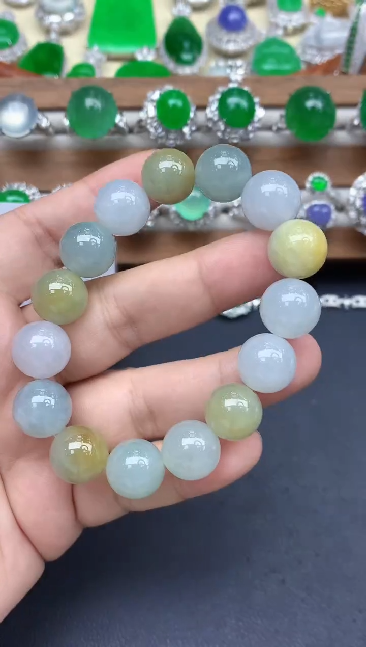 未镶嵌手链翡翠219-中国好珍宝