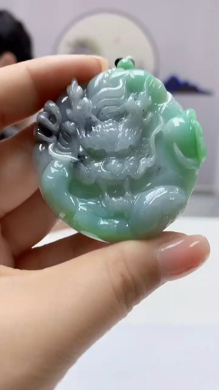 【闪购商品】翡翠颈饰未镶嵌5145mm-挂件吊坠21