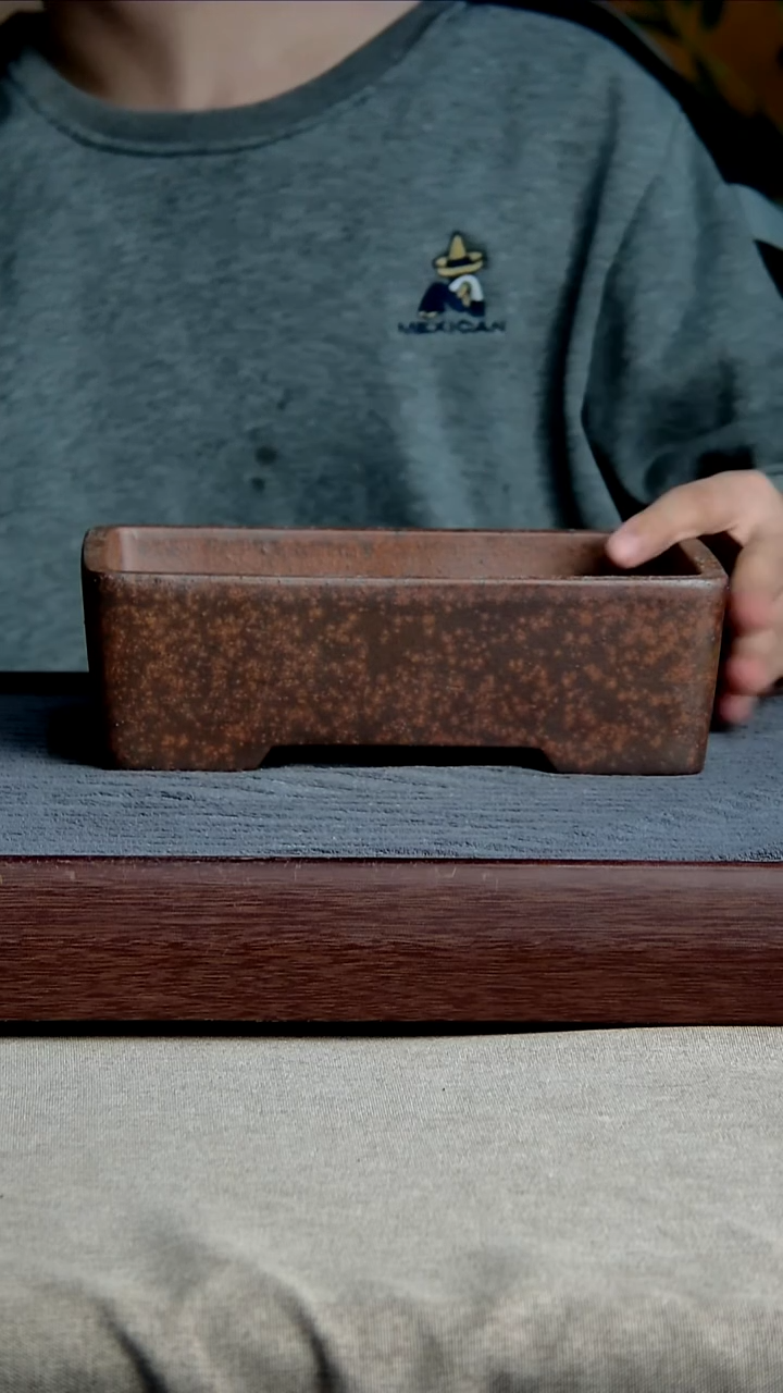 紫砂花盆21*12*5.5内径紫砂花盆