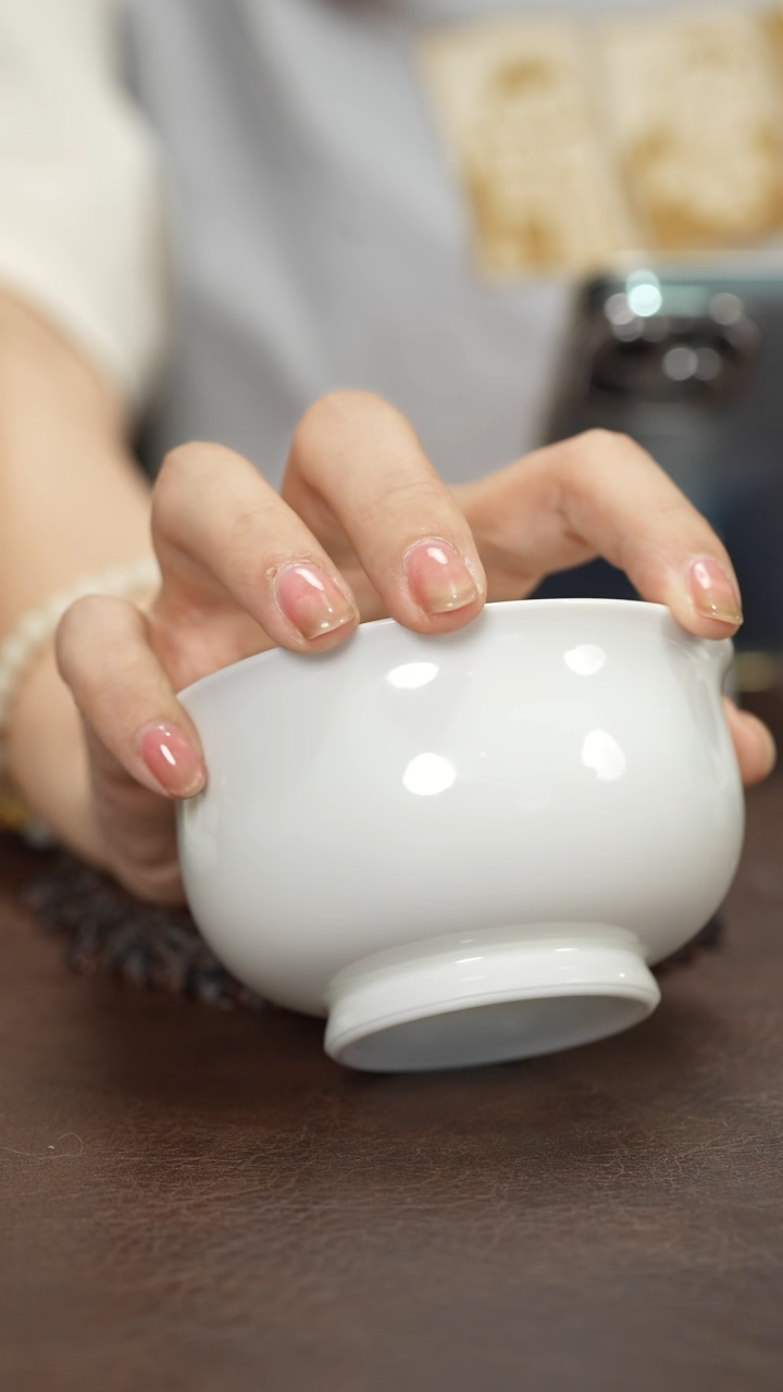 景德镇白胎炉式杯