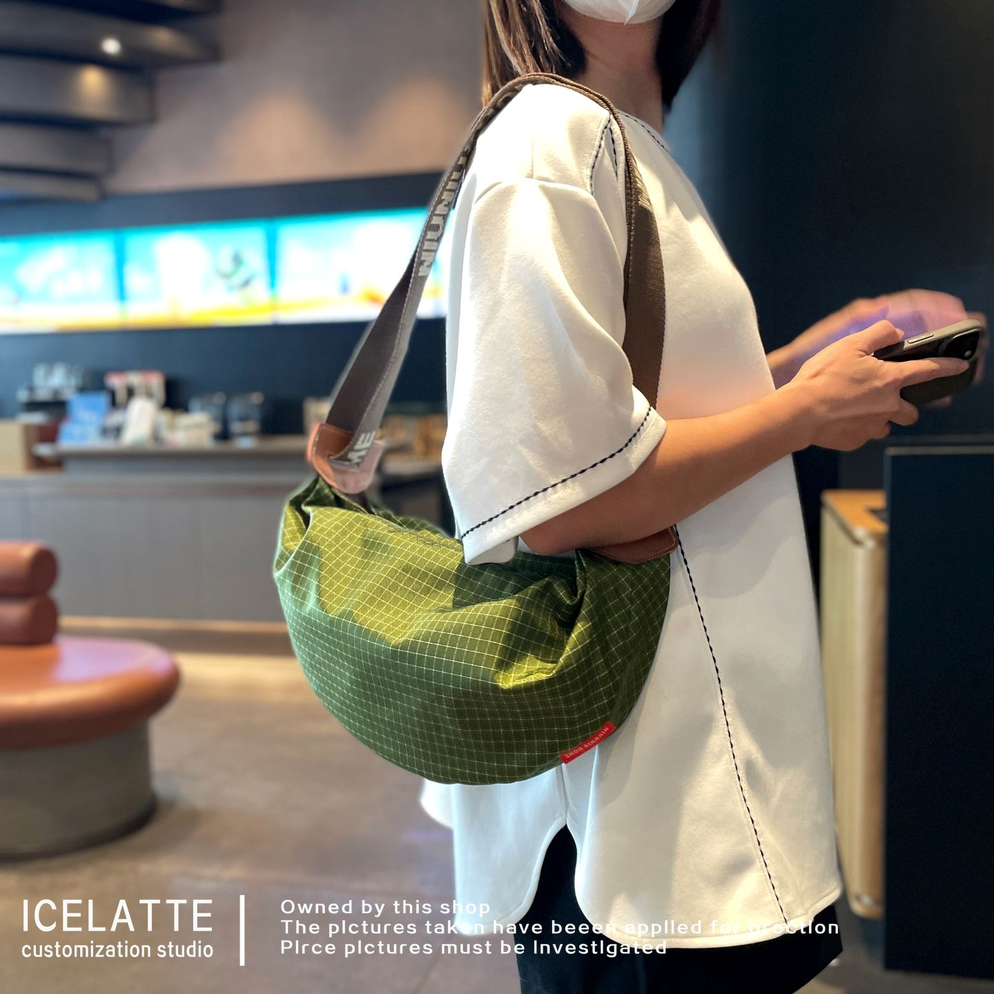 达芙世家2025轻便新款时尚百搭旅游月牙包斜挎包休闲运动饺子包