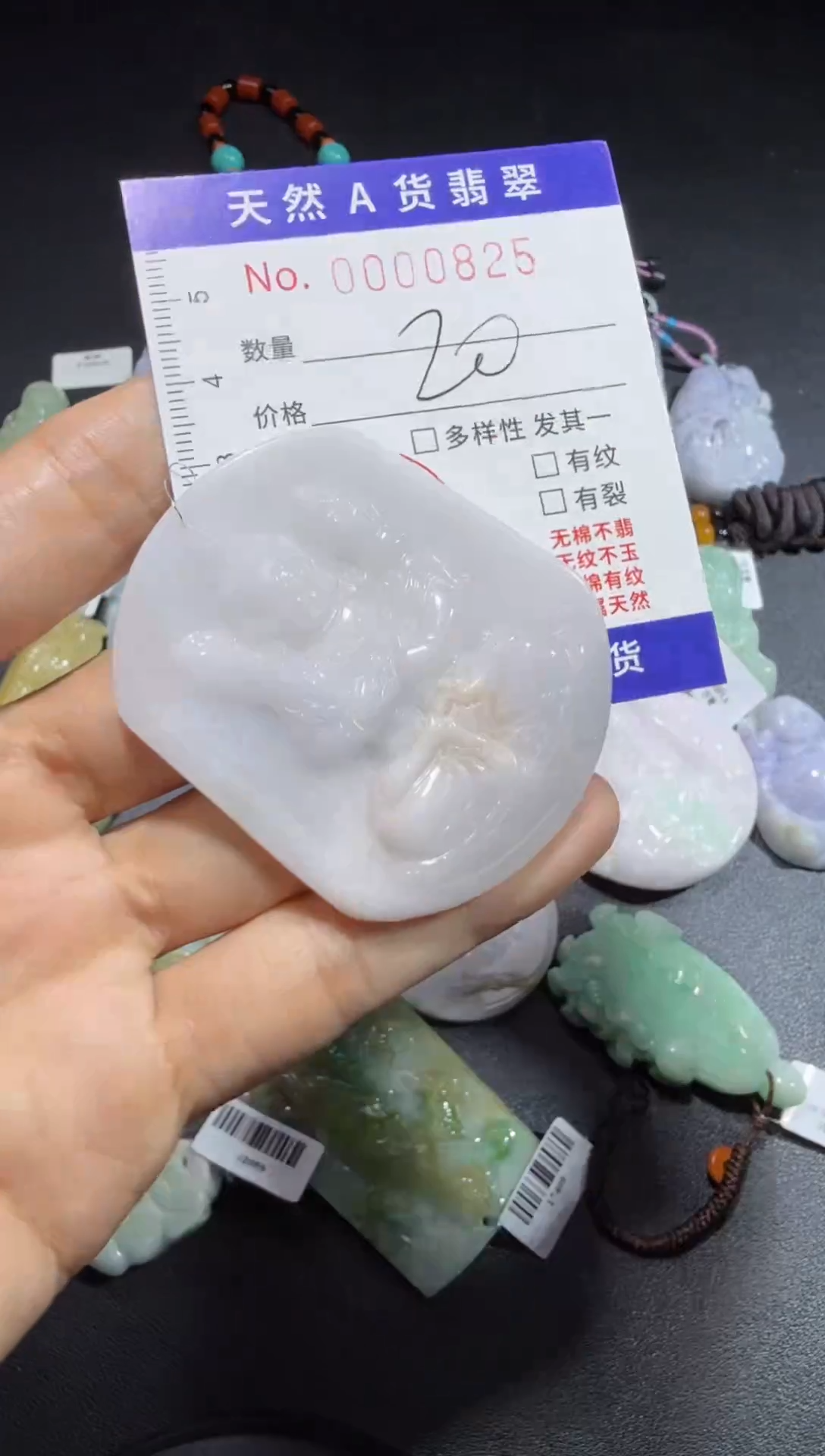 【闪购商品】翡翠颈饰未镶嵌00000825