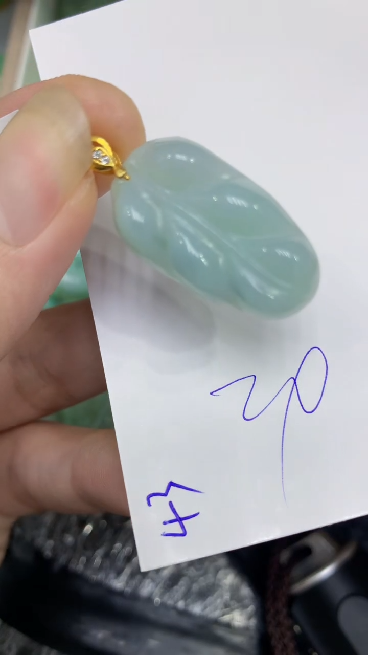 颈饰未镶嵌翡翠缅甸A货翡翠