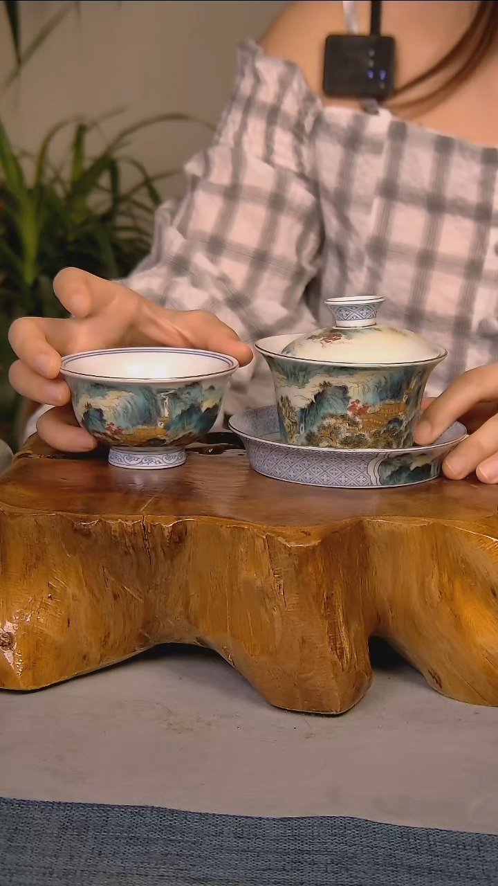 简装家用款2件套 陶瓷家用茶具系列