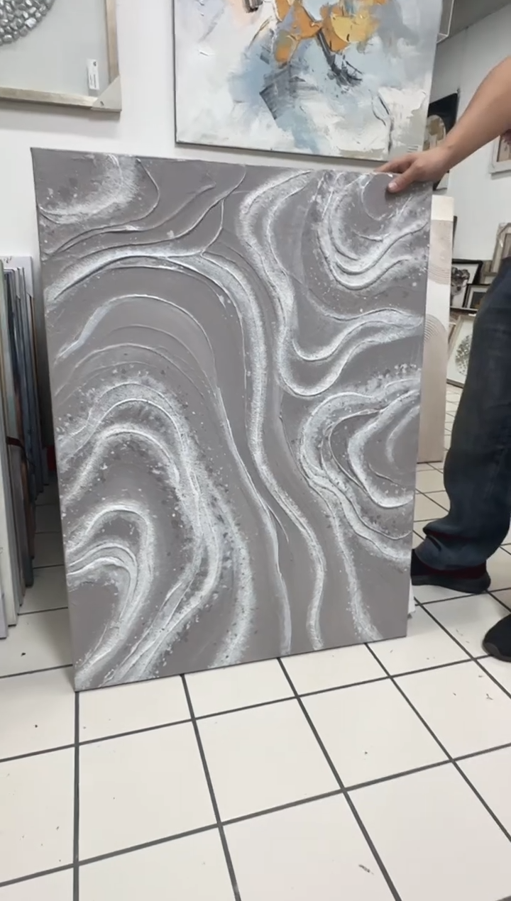 横款168美术馆 装饰画100*75