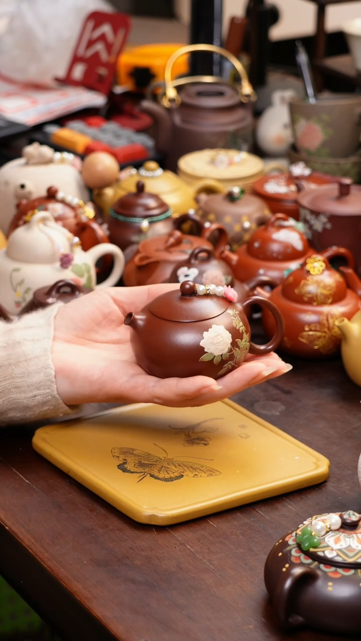 【闪购商品】原矿紫砂手工杯子朱泥