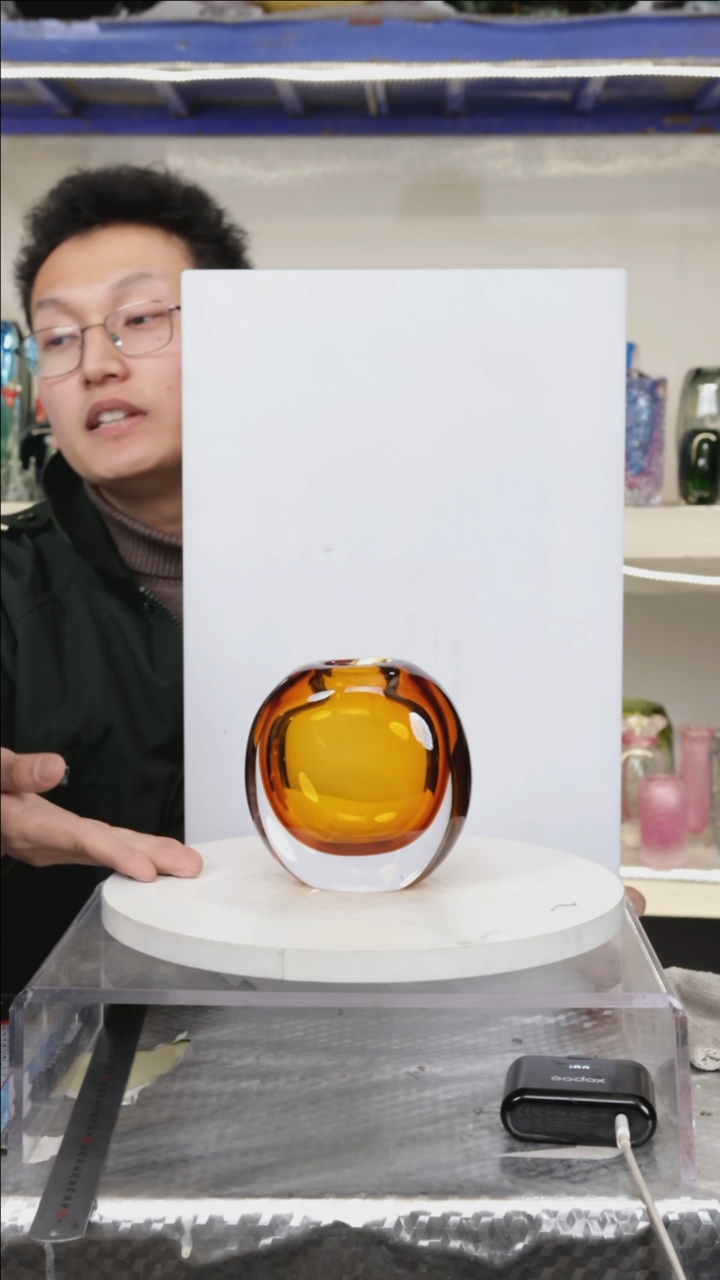 【闪购商品】琉璃【幻彩】高13精品琉璃微瑕福利