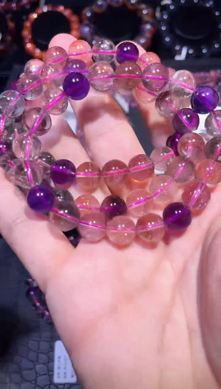 【闪购商品】水晶手链未镶嵌超七单圈A10（多样性发其一）