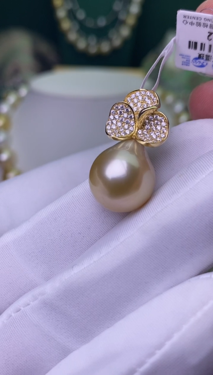 【闪购商品】海水珍珠颈饰银S925镶嵌1