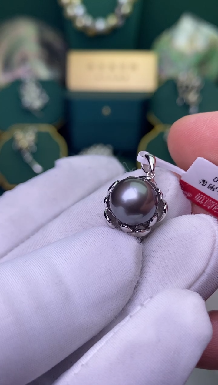 【闪购商品】海水珍珠颈饰银S925镶嵌10-11