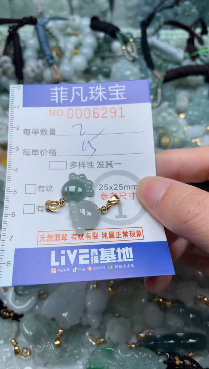 【闪购商品】翡翠颈饰未镶嵌00..6291