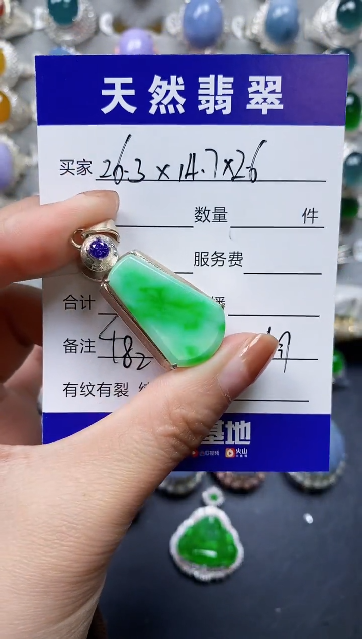 【闪购商品】翡翠颈饰未镶嵌00000482