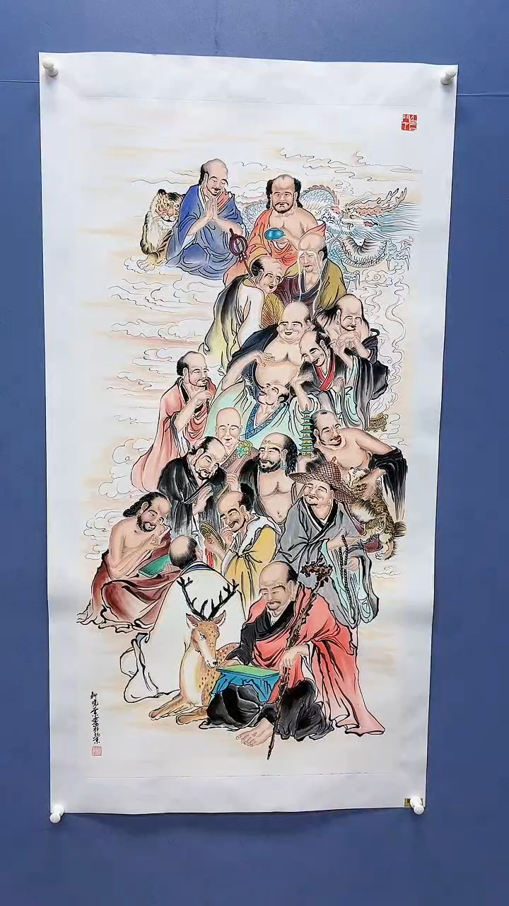【闪购商品】绘画柳晓叶绘画8平尺人物