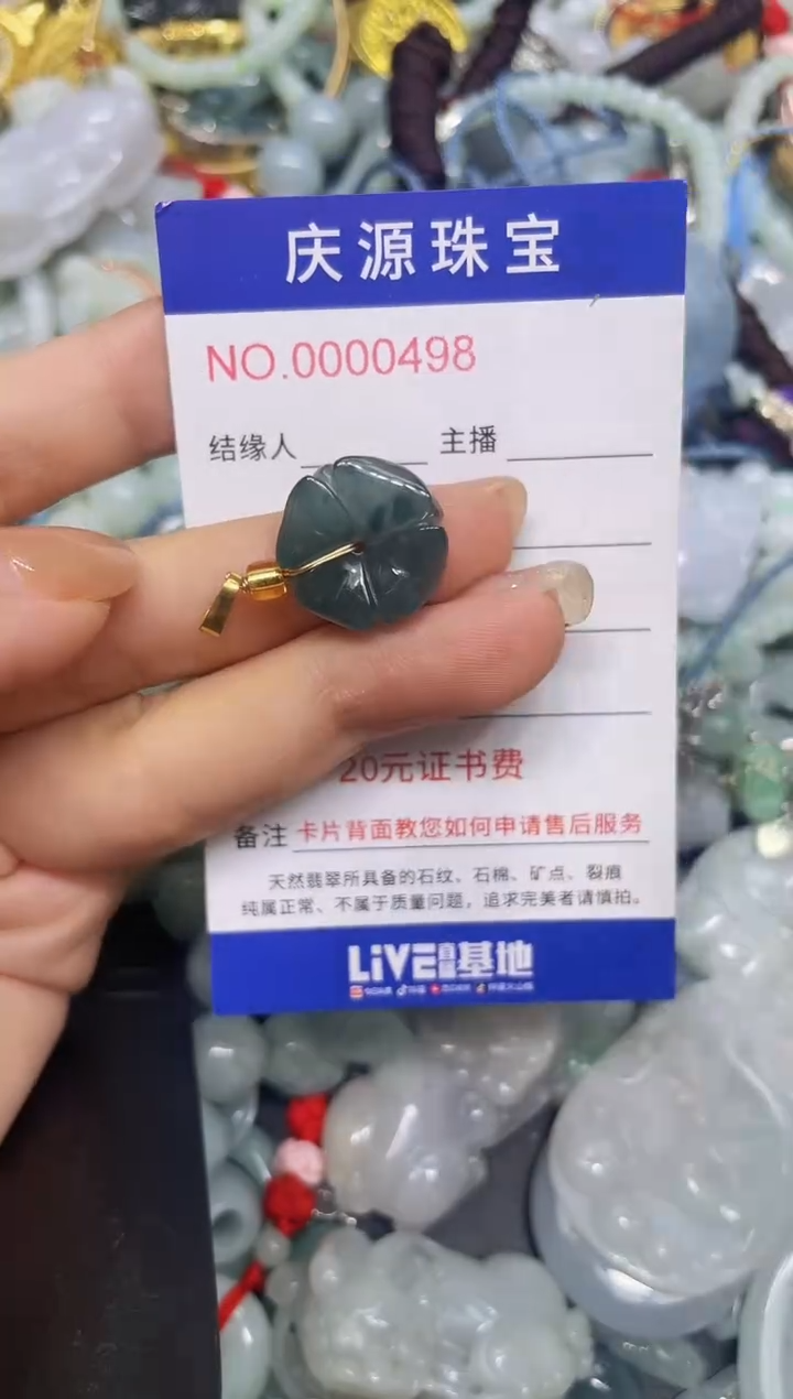 翡翠未镶嵌颈饰187