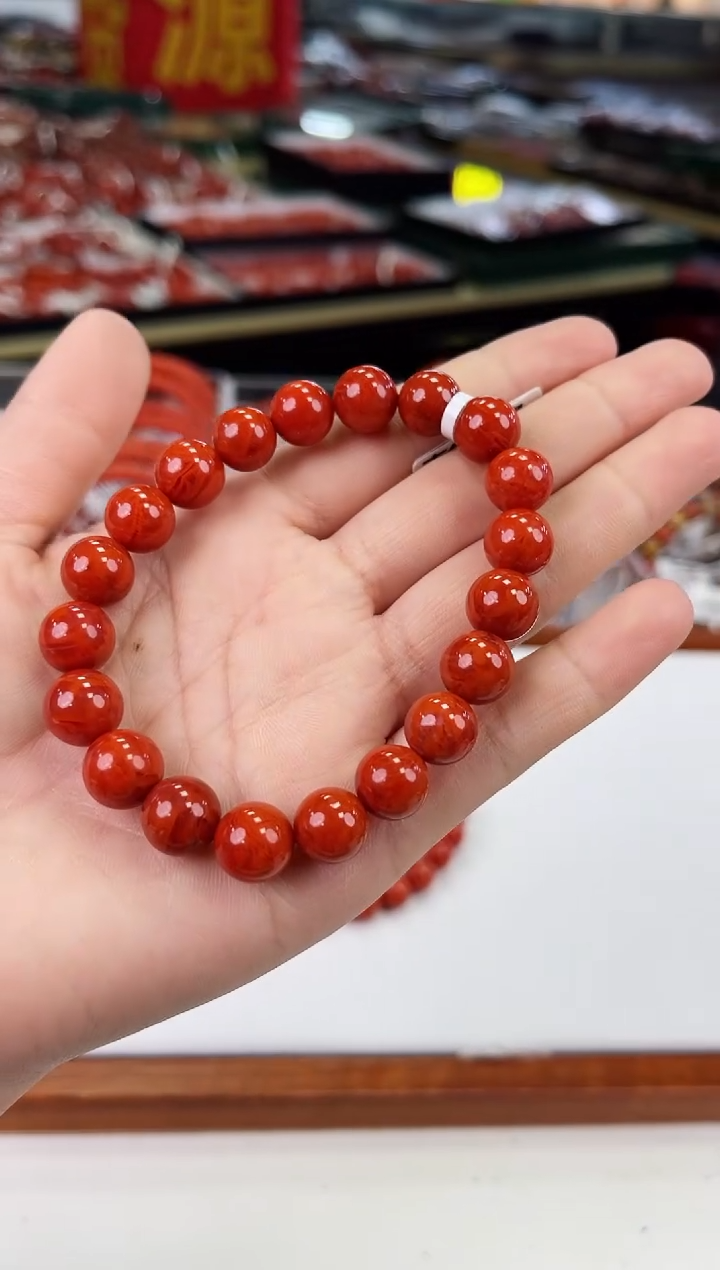 【闪购商品】南红玛瑙瓦西手串10+未镶嵌一个/条