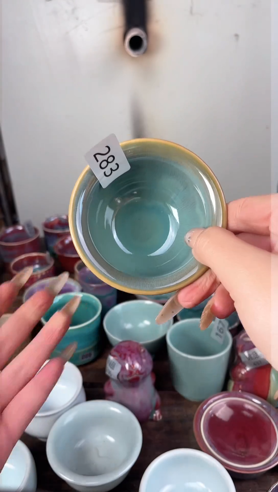 【闪购商品】摆件钧瓷手工茶器窑变