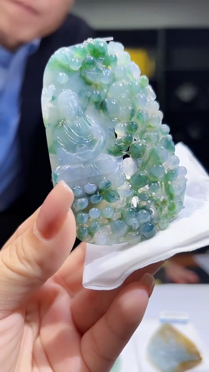 未镶嵌定制翡翠35/1207/C/佛