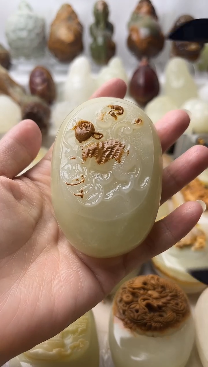 石材方解石棉纹正常不退换鼠