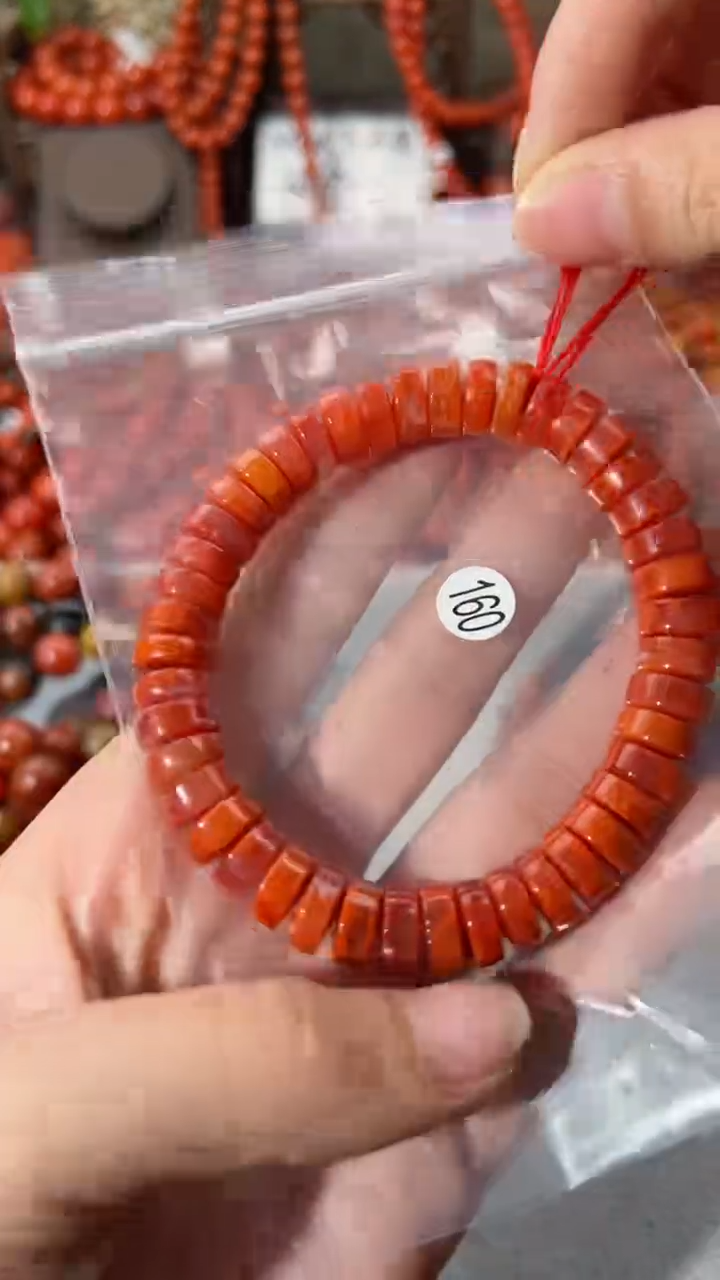 【闪购商品】南红玛瑙手串未镶嵌10
