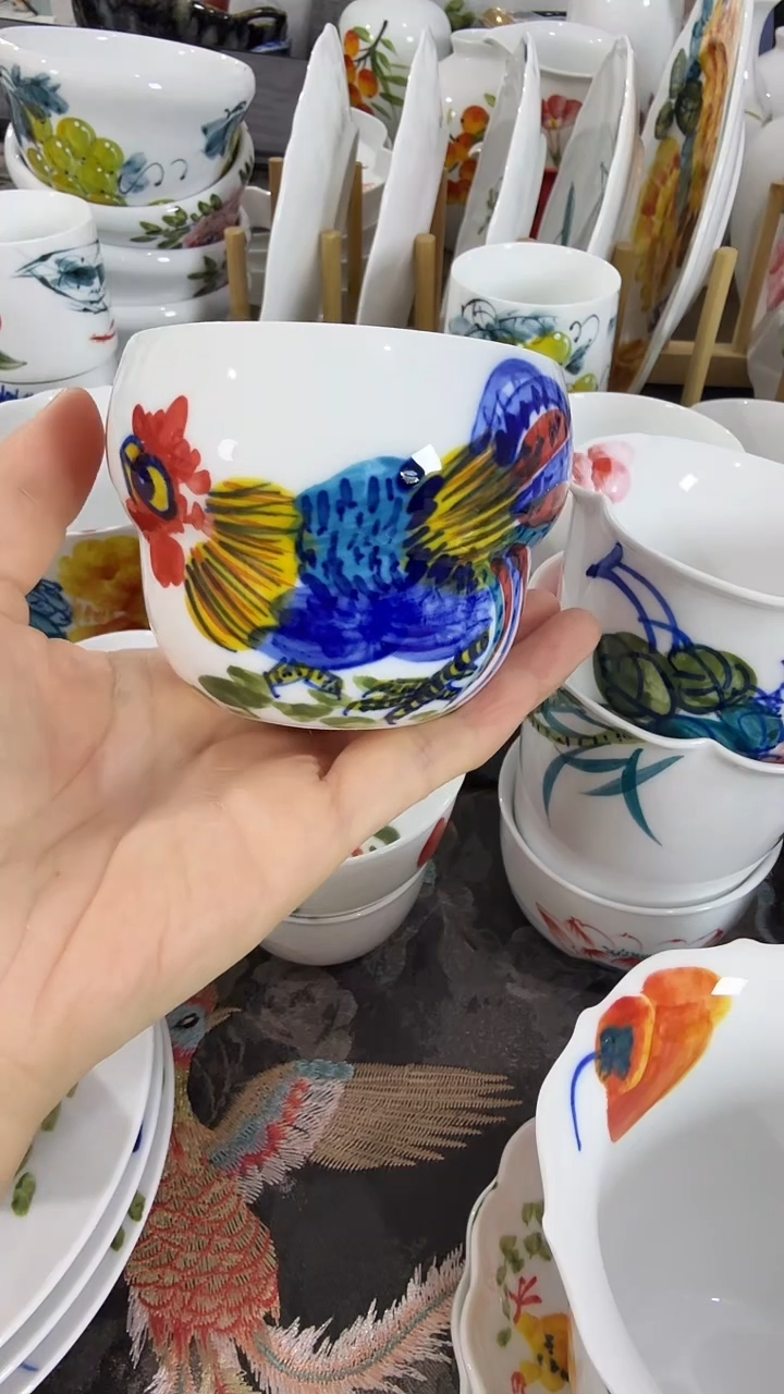 摆件陶瓷景德镇高温瓷（大葫芦杯）