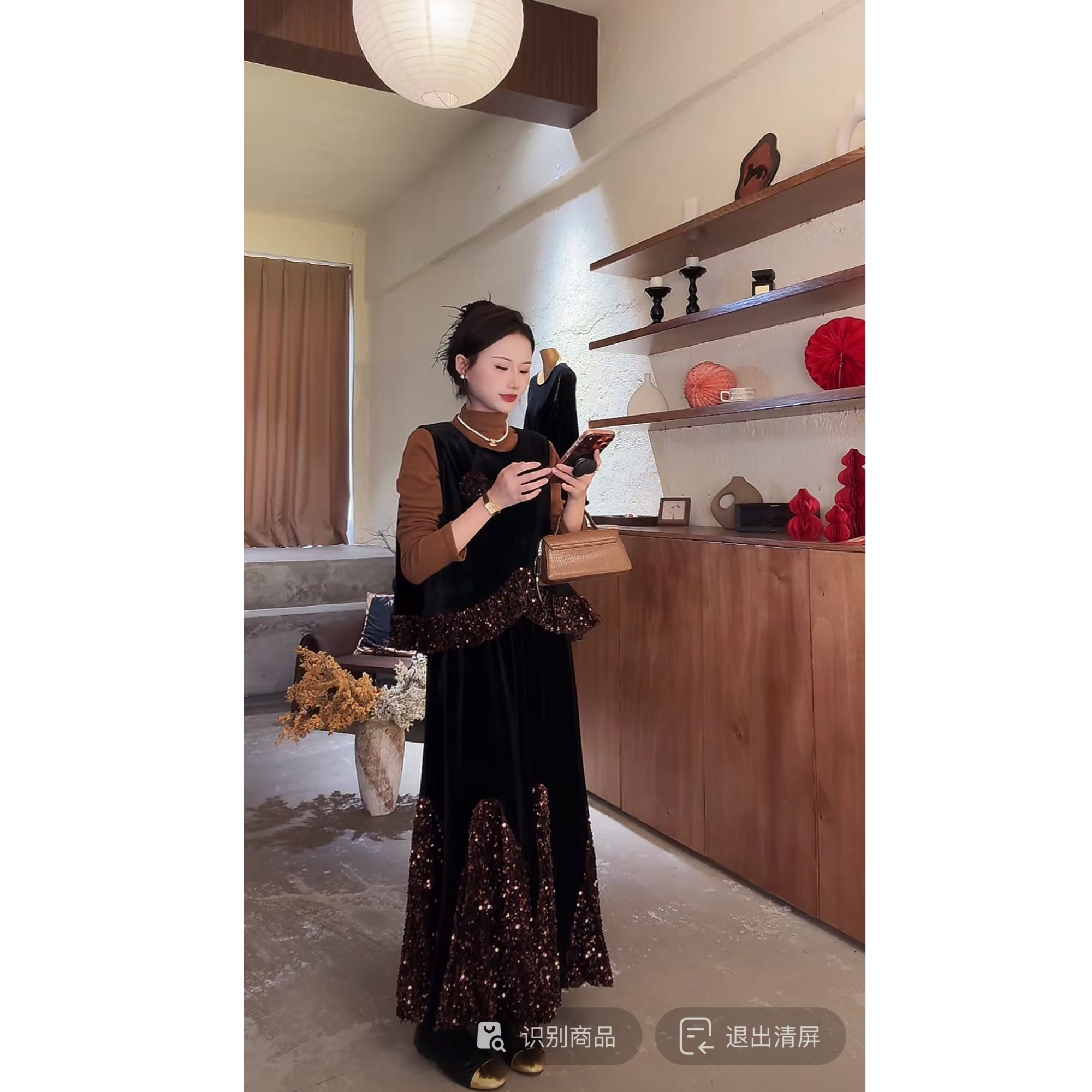 CC丨DESIGN【黑玫瑰】长半裙两件套可单拍！